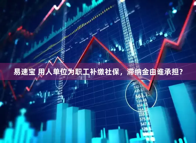 易速宝 用人单位为职工补缴社保，滞纳金由谁承担？